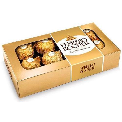Caixa de Ferrero Rocher com 8 bombons Imagem 1