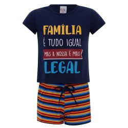  Pijama  Infantil feminino  Família Legal