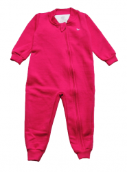  Pijama Macacão Infantil Flanelado - Pink